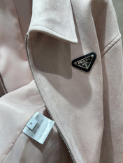 PRADA 25S SUEDE LAPEL JACKET 554