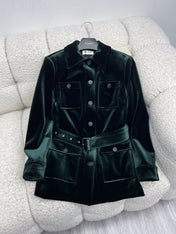 YSL 25S VELVET JACKET STYLE 147