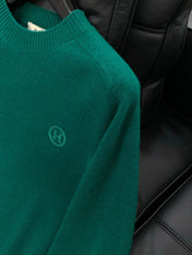 HERMES 25S LONG-SLEEVE KNITTED CREW NECK SWEATER 179