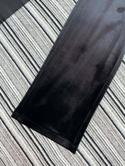 CHANEL 25S STRAIGHT-LEG VELVET PANTS 445