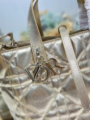 DIOR 26S TOUJOURS BAG 23 IN GOLD CALFSKIN