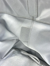 DIOR 26S TOUJOURS BAG 37 IN SILVER CALFSKIN