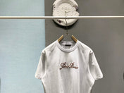 LORO PIANA 26S EMBROIDERED T-SHIRT 744