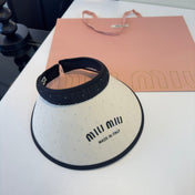 MIUMIU VISOR HAT STYLE 86