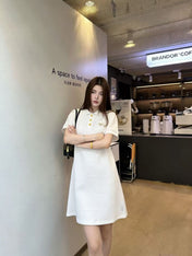 PRADA 26S SHORT-SLEEVE POLO DRESS STYLE 829