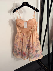 ZIMMERMANN 26S PATTERNED CAMI DRESS STYLE 8