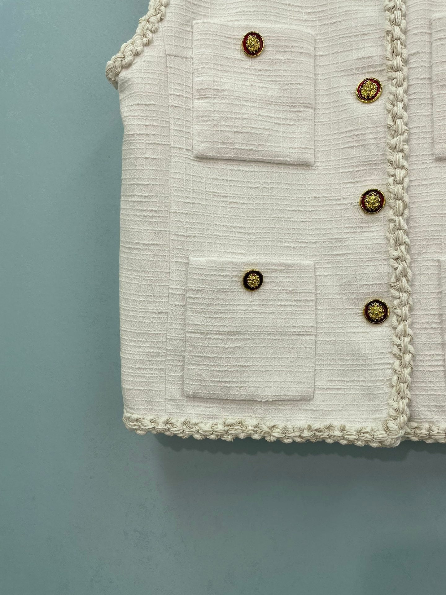 CHANEL 26S TWEED VEST 1562