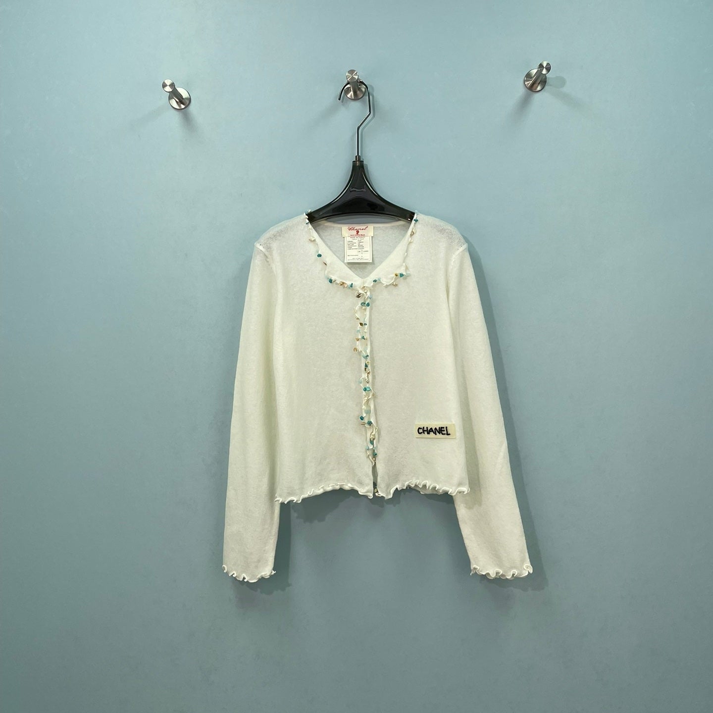 CHANEL 26S V-NECK CARDIGAN 1552