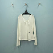 CHANEL 26S V-NECK LONG SLEEVE TOP 1529