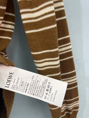 LOEWE 26S ZIP-UP KNIT CARDIGAN 722