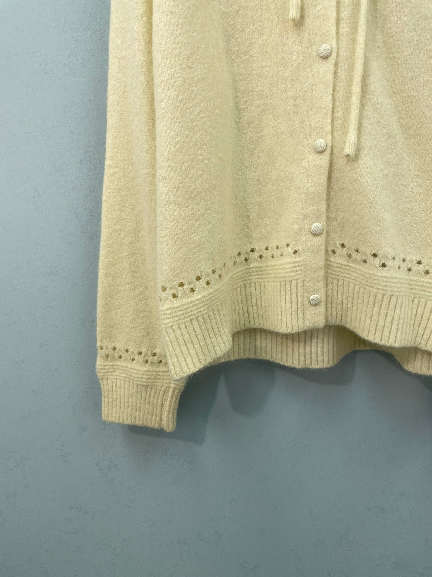 LOEWE 26S HOODED KNIT CARDIGAN 705