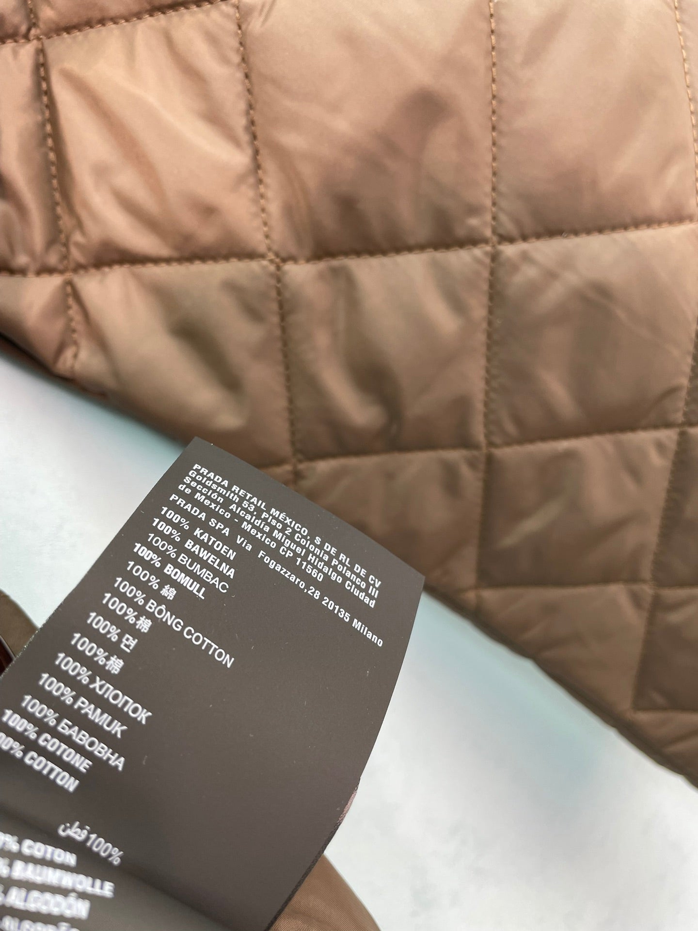 PRADA 26S QUILTED PATCH-POCKET JACKET 1225