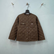 PRADA 26S QUILTED PATCH-POCKET JACKET 1225