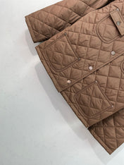 PRADA 26S QUILTED PATCH-POCKET JACKET 1225