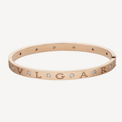 ZERO 1 PINK GOLD 12 DIAMONDS BRACELET