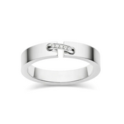ALLIANCE LIENS ÉVIDENCE DIAMOND 4MM RING