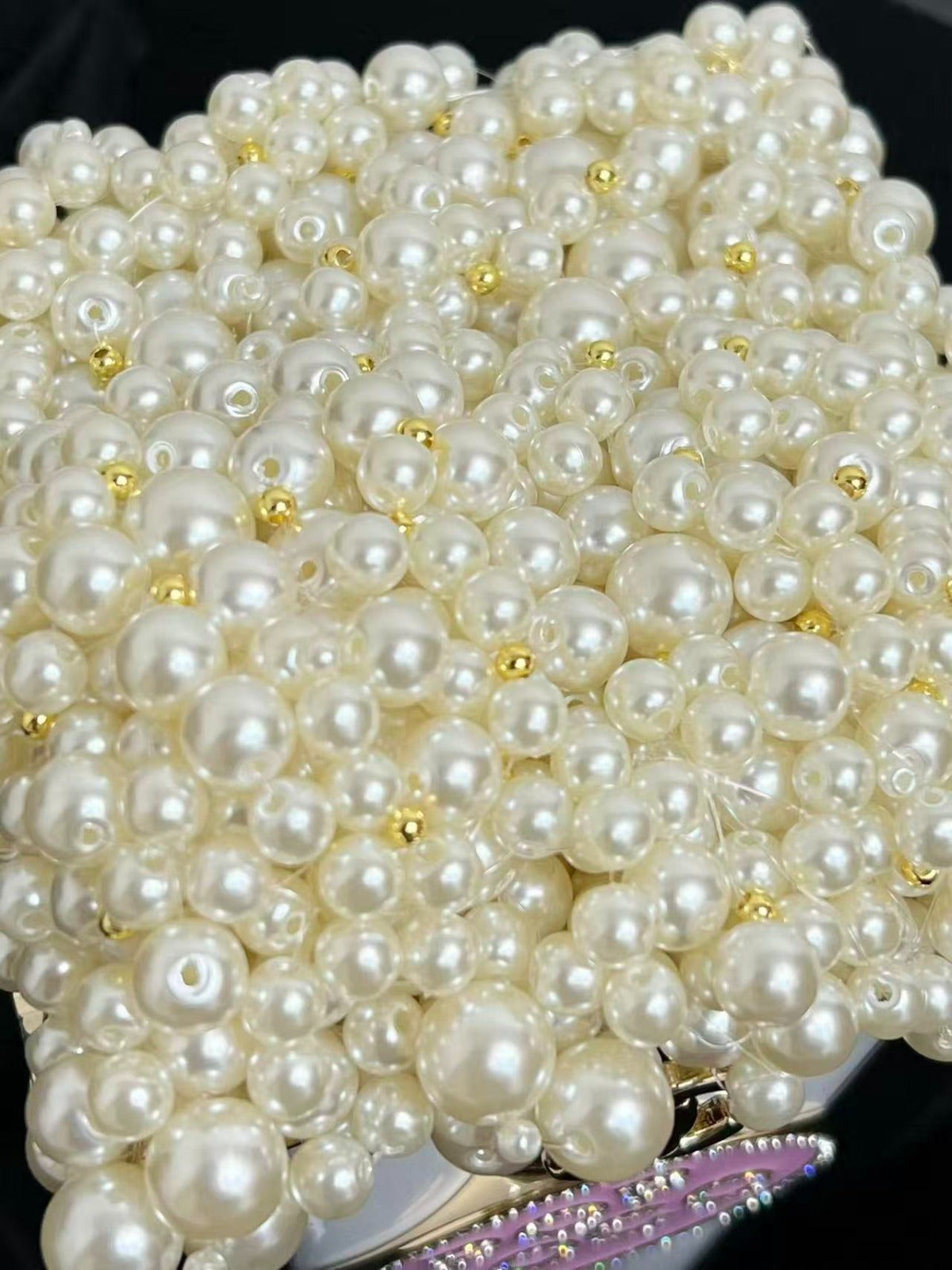 CHANEL 26S POP COCO CLUTCH IN BLACK & WHITE PATENT LEATHER