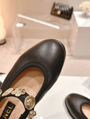 MARY JANE BLACK LAMBSKIN 24