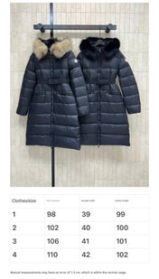MONCLER HOODED PUFFER JACKET IN BLACK STYLE 124