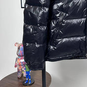 MONCLER BLACK PUFFER JACKET STYLE 2423