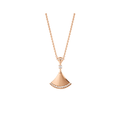 DREAM NECKLACE PINK GOLD DIAMOND