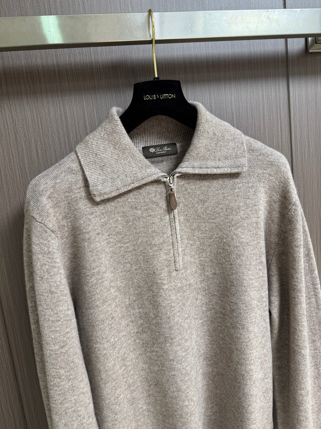 LP 26S ZIP NECK KNIT SWEATER 429