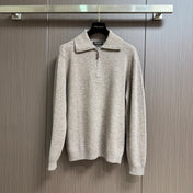 LP 26S ZIP NECK KNIT SWEATER 429