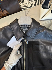 CHANEL 26S RETRO LEATHER JACKET 1287