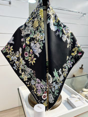 DIOR 26S SCARF 90CM IN SILK 293854