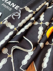 CHANEL 26S SCARF 135 IN CASHMERE AND SILK 306126