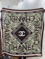 CHANEL 26S SCARF 135 IN CASHMERE AND SILK 306136