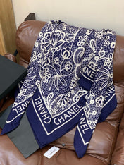 CHANEL 26S SCARF 135 IN CASHMERE AND SILK 306138
