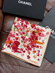 CHANEL 26S SCARF 135 IN CASHMERE AND SILK 307251