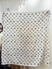 CHANEL 26S SCARF 135 IN CASHMERE AND SILK 309322
