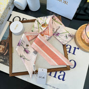 DIOR 26S SCARF 100CM IN SILK 250438