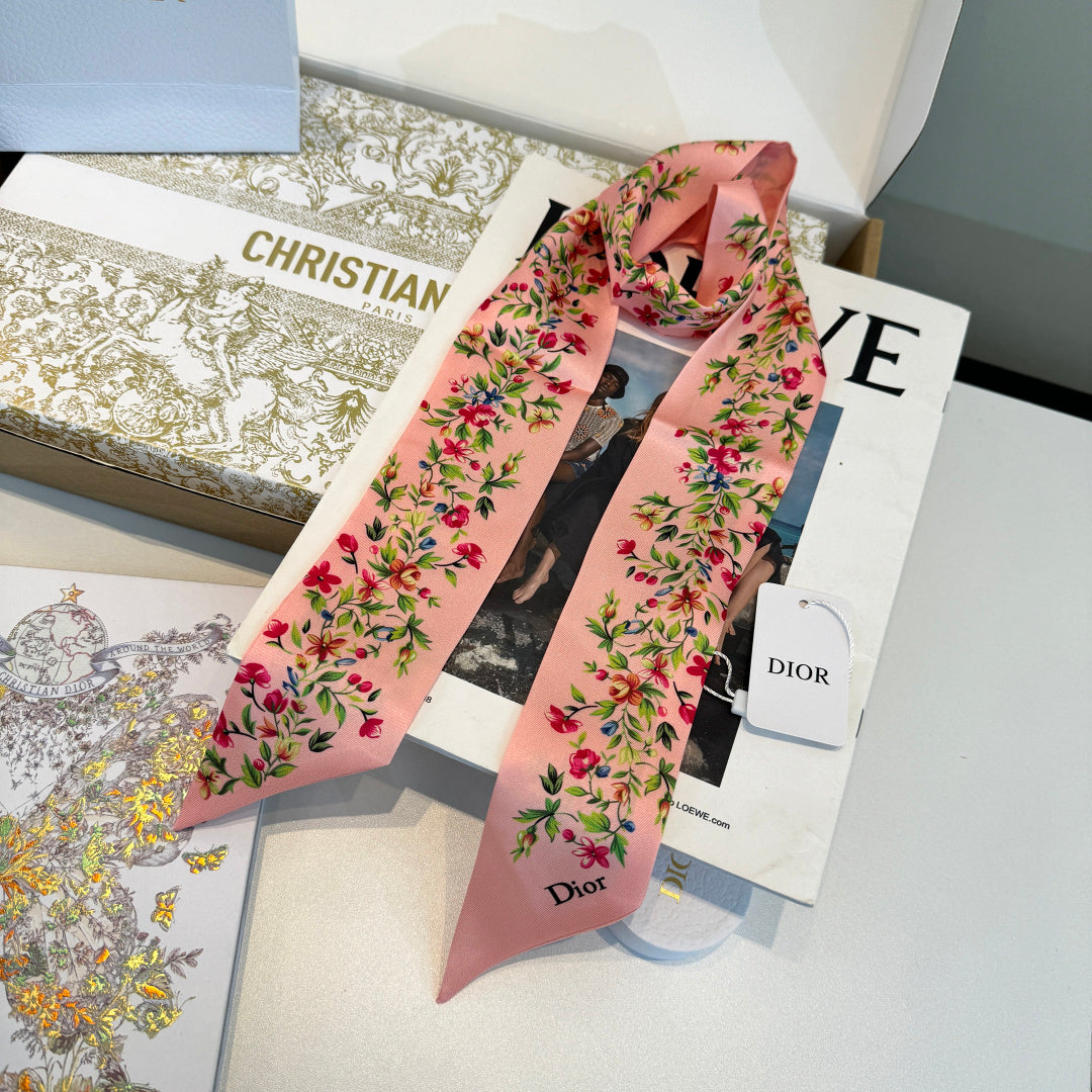 DIOR 26S SCARF 100CM IN SILK 304028