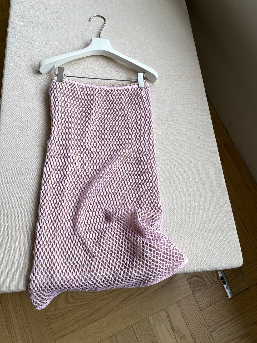 PRADA 26S OPEN-KNIT MIDI SKIRT 1198