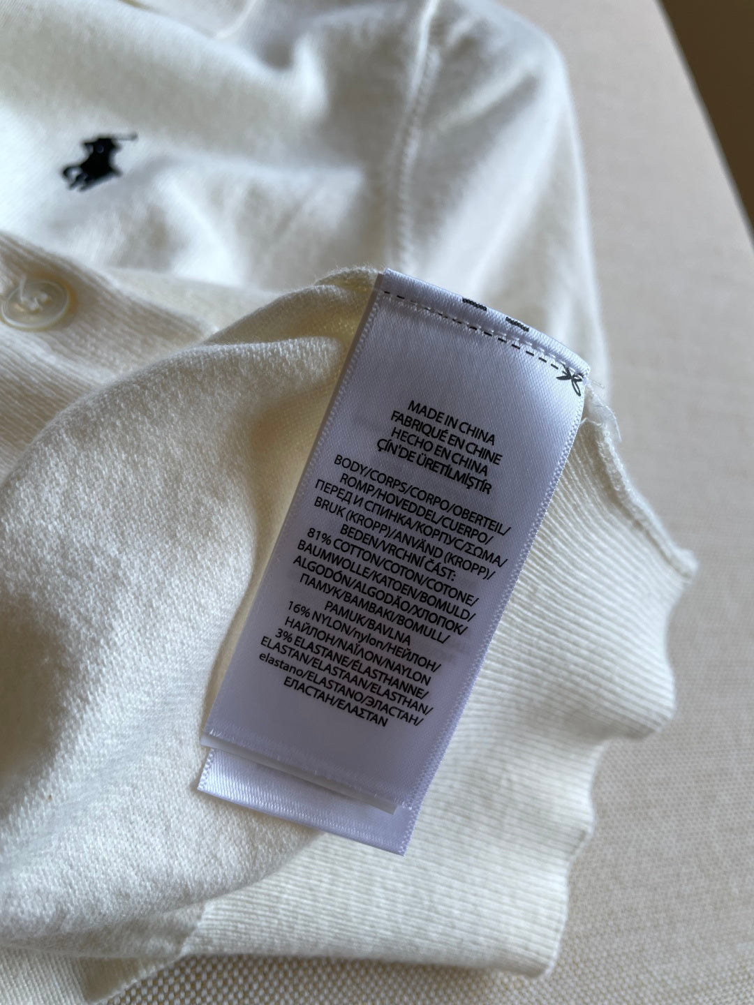 RALPH LAUREN 26S SHORT SLEEVE KNIT POLO TOP 469