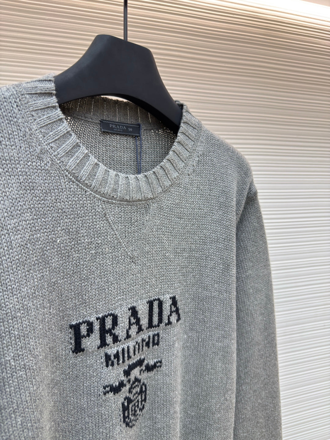 PRADA 26S CREWNECK KNIT SWEATER 1234