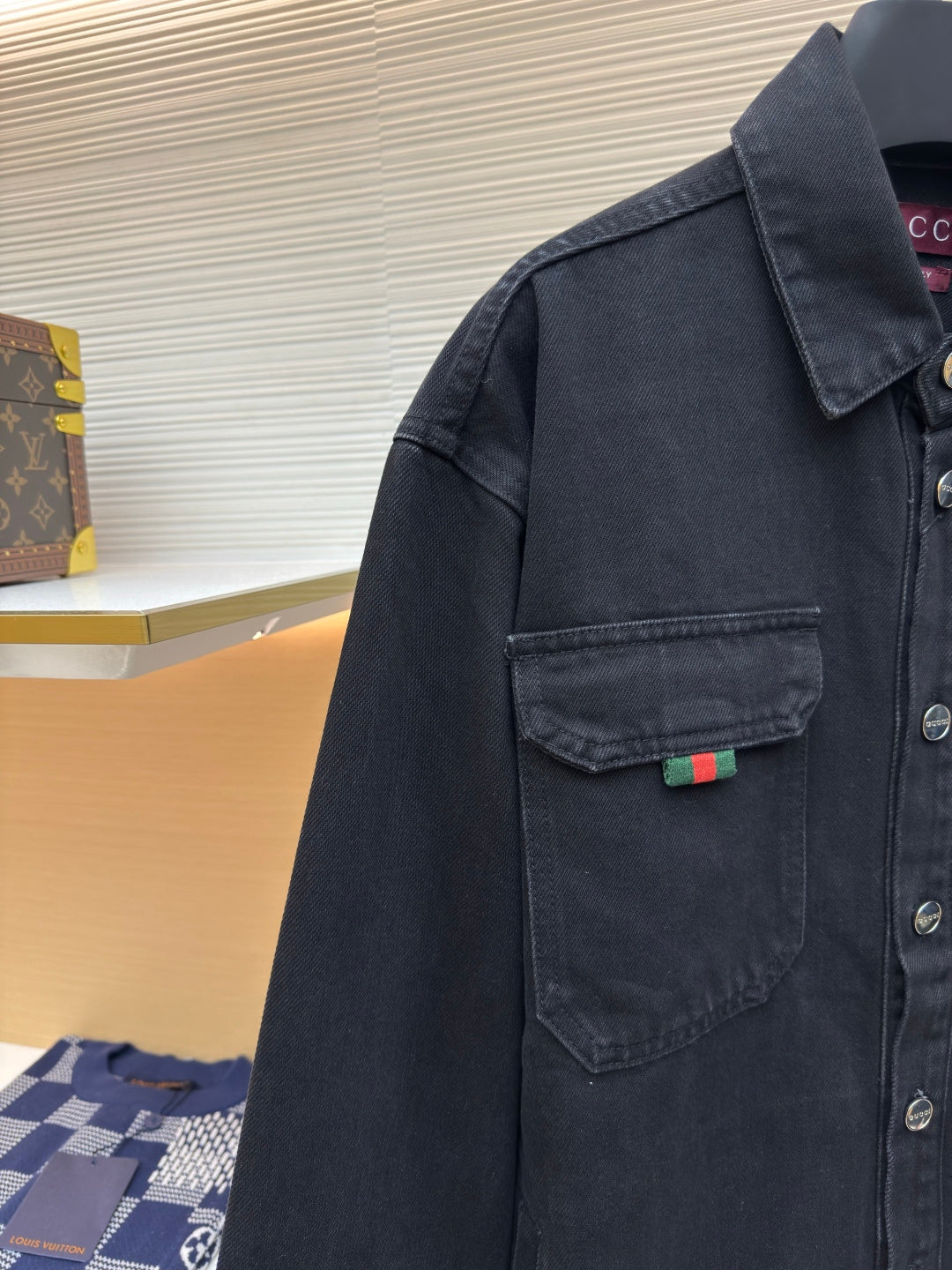 GUCCI 26S DENIM SHIRT 224