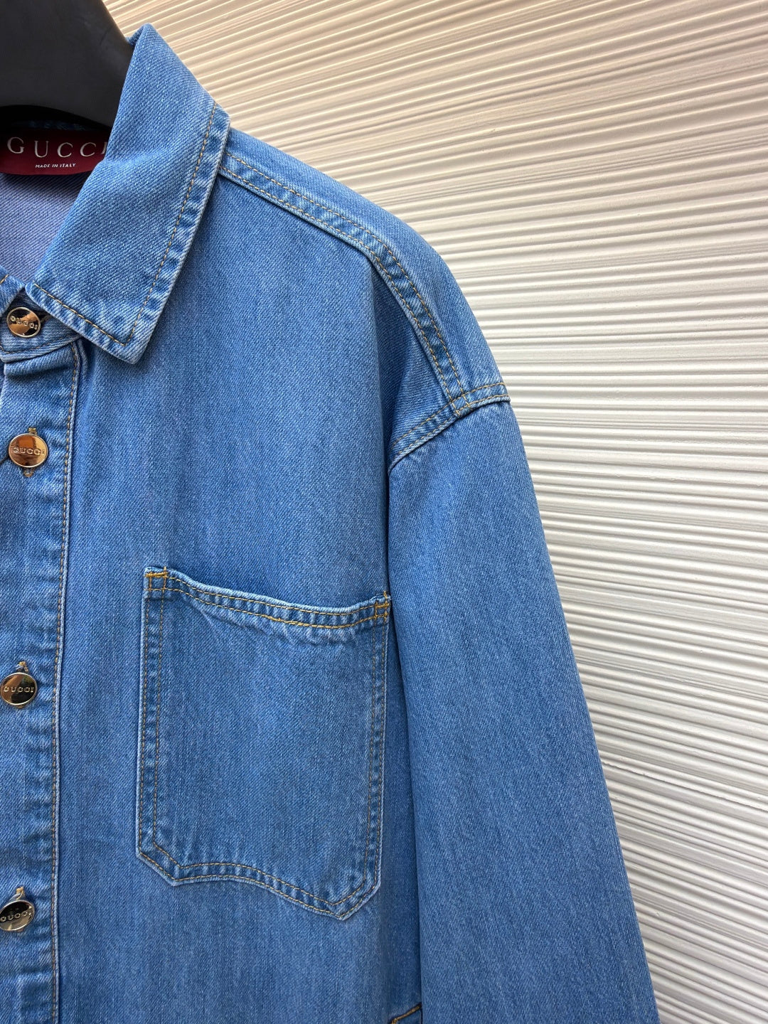GUCCI 26S DENIM SHIRT 221