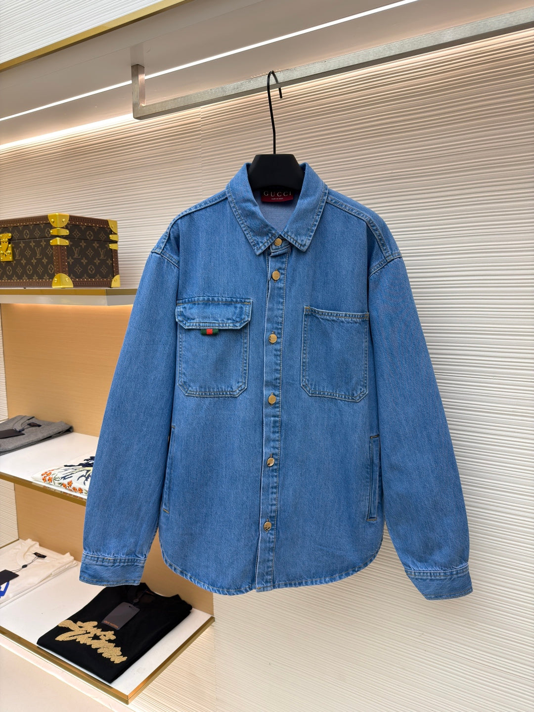 GUCCI 26S DENIM SHIRT 221