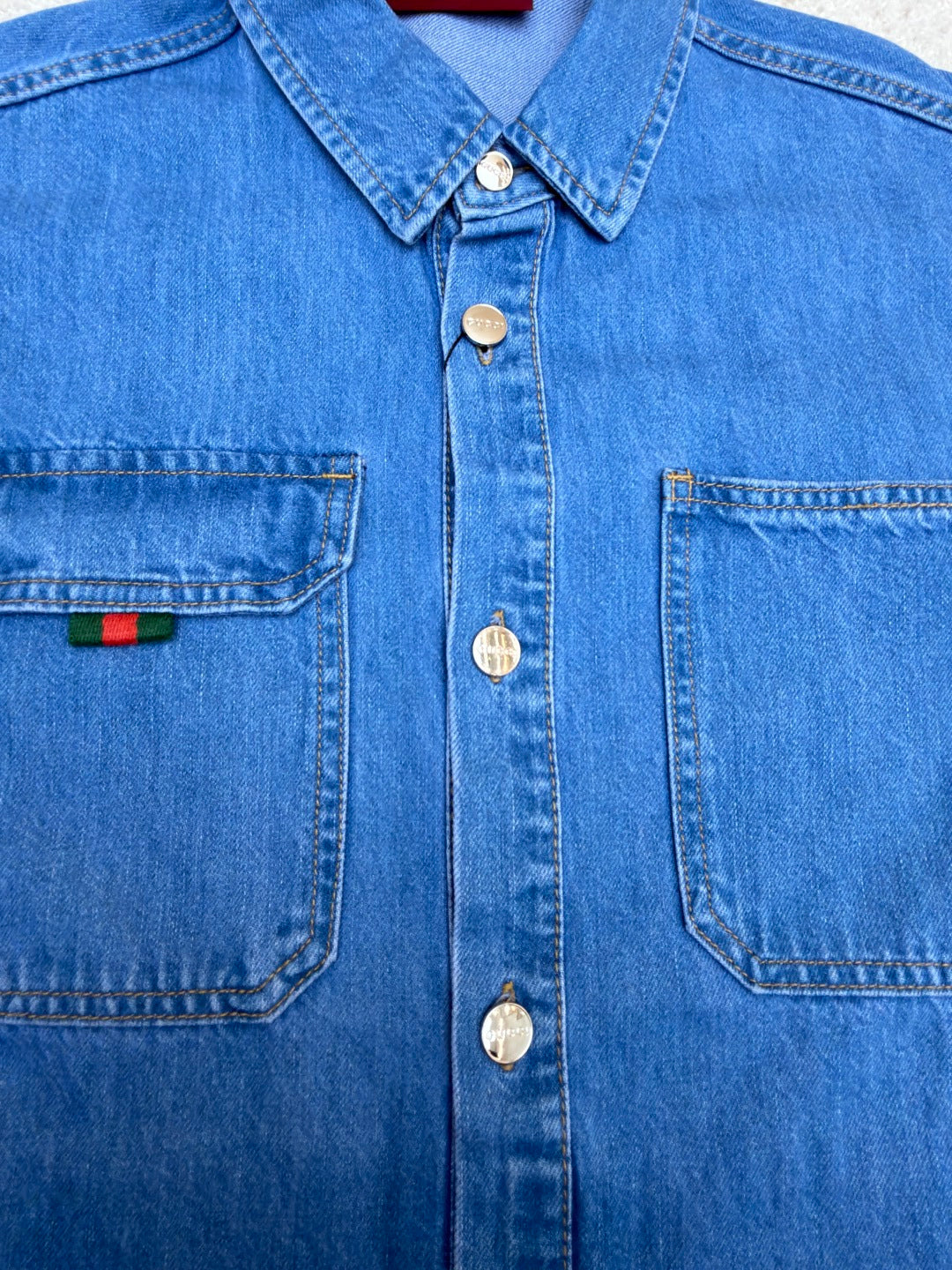 GUCCI 26S DENIM SHIRT 221