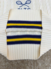 RALPH LAUREN 25S KNITTED TENNIS SWEATER 266