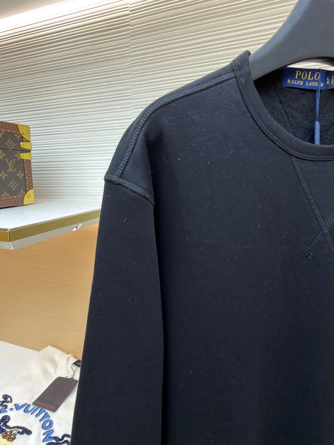 RALPH LAUREN 25S FLEECE SWEATSHIRT WITH EMBROIDERED LOGO 265