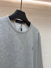 RALPH LAUREN 25S FLEECE SWEATSHIRT WITH EMBROIDERED LOGO 264