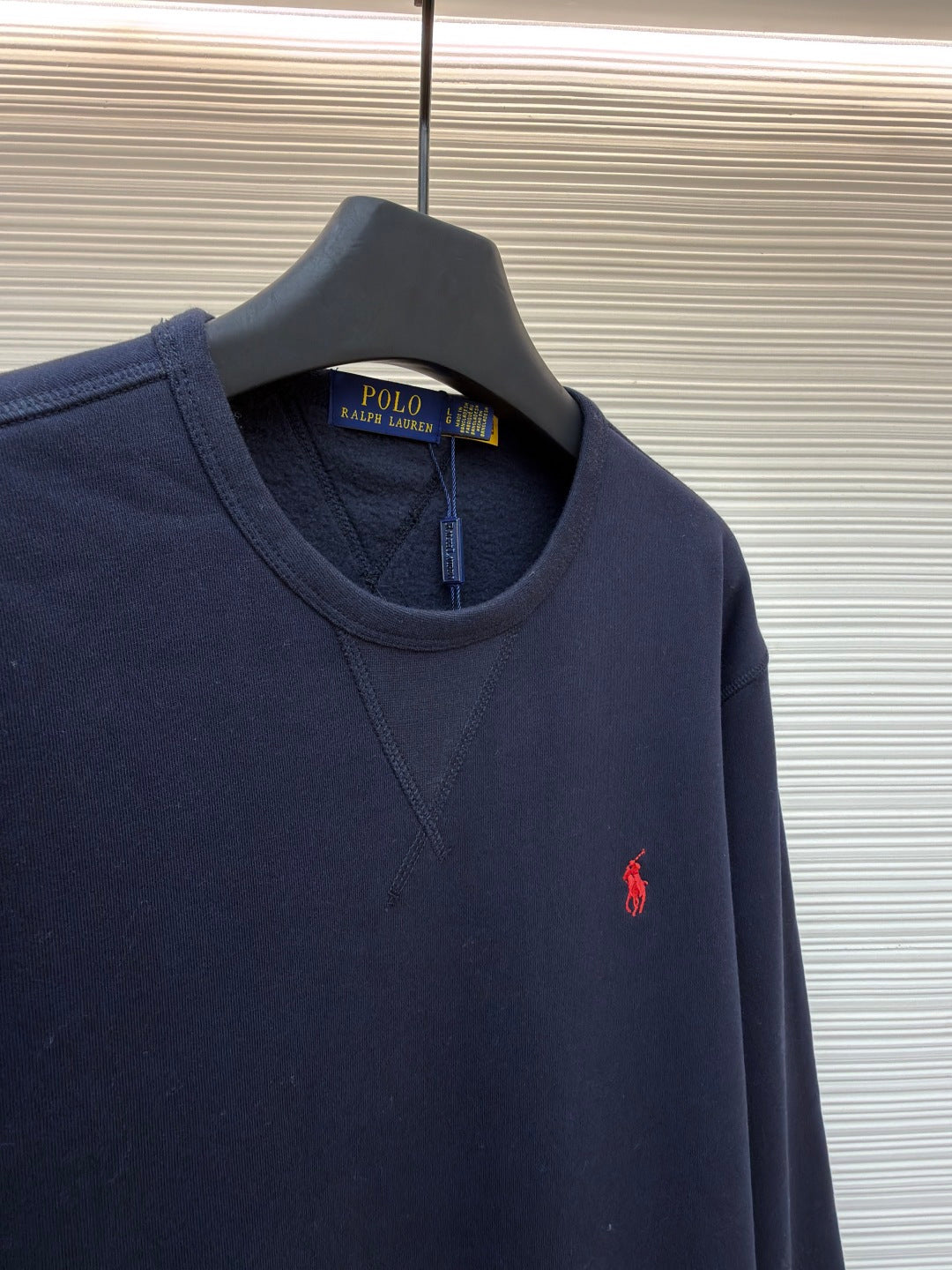 RALPH LAUREN 25S FLEECE SWEATSHIRT WITH EMBROIDERED LOGO 263