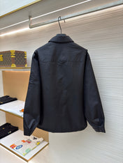 PRADA 26S COLLARED ZIP-UP JACKET 1329