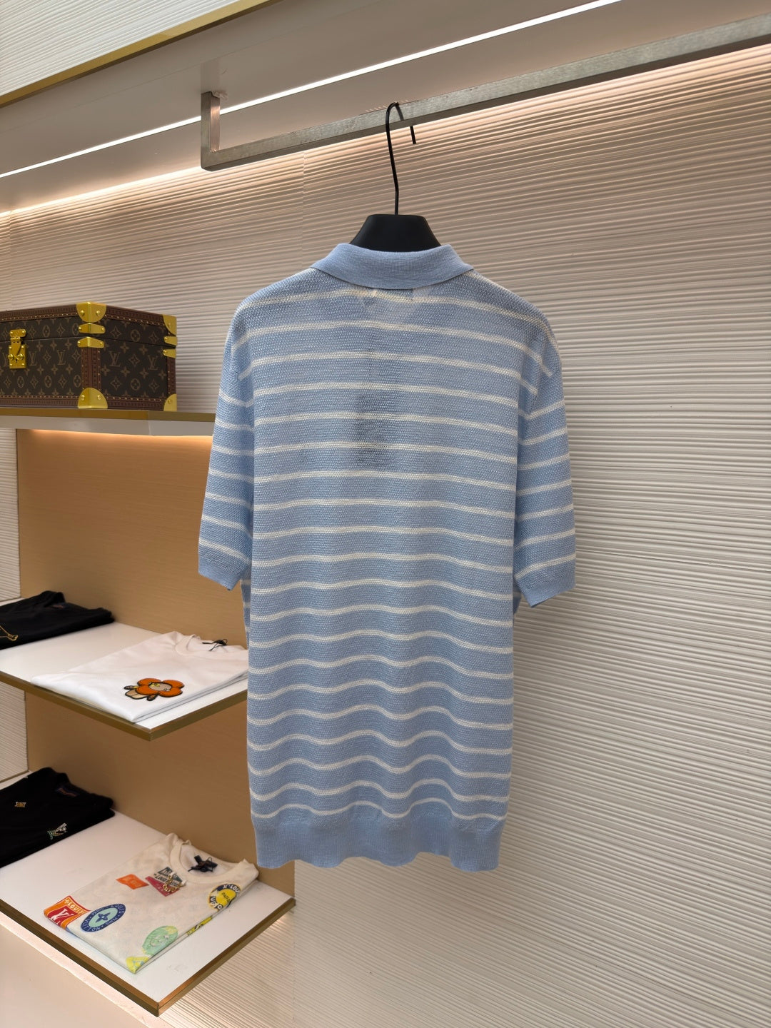 RALPH LAUREN 26S SHORT SLEEVE KNIT POLO TOP 513