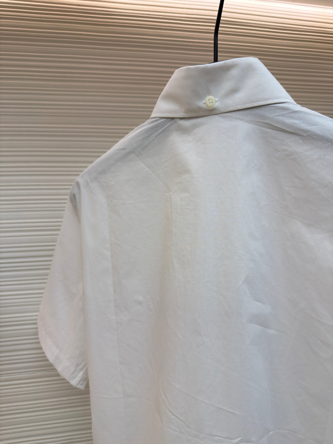 PRADA 26S SHORT-SLEEVE BUTTON-DOWN SHIRT 1161